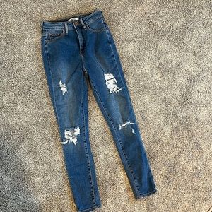 Forever 21 high waisted jeans size 24